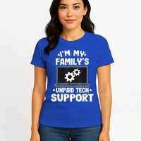 IM My FamilyS Unpaid Tech Support Funny Computer Engineer Womens T-Shirt
