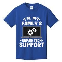 IM My FamilyS Unpaid Tech Support Funny Computer Engineer Kids T-Shirt