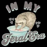 In My Feral Era Raccoon Hoodie