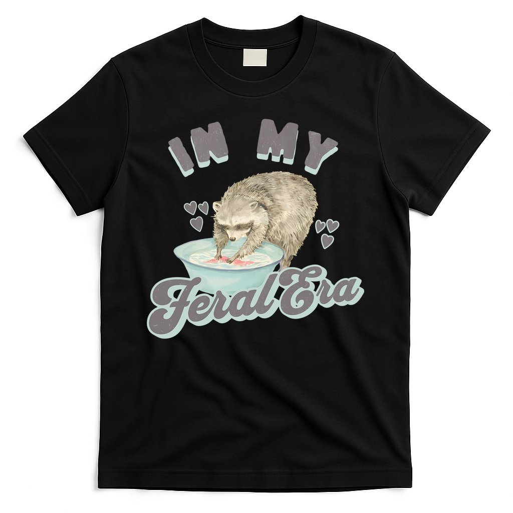 In My Feral Era Raccoon T-Shirt