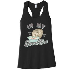 In My Feral Era Raccoon Women's Racerback Tank