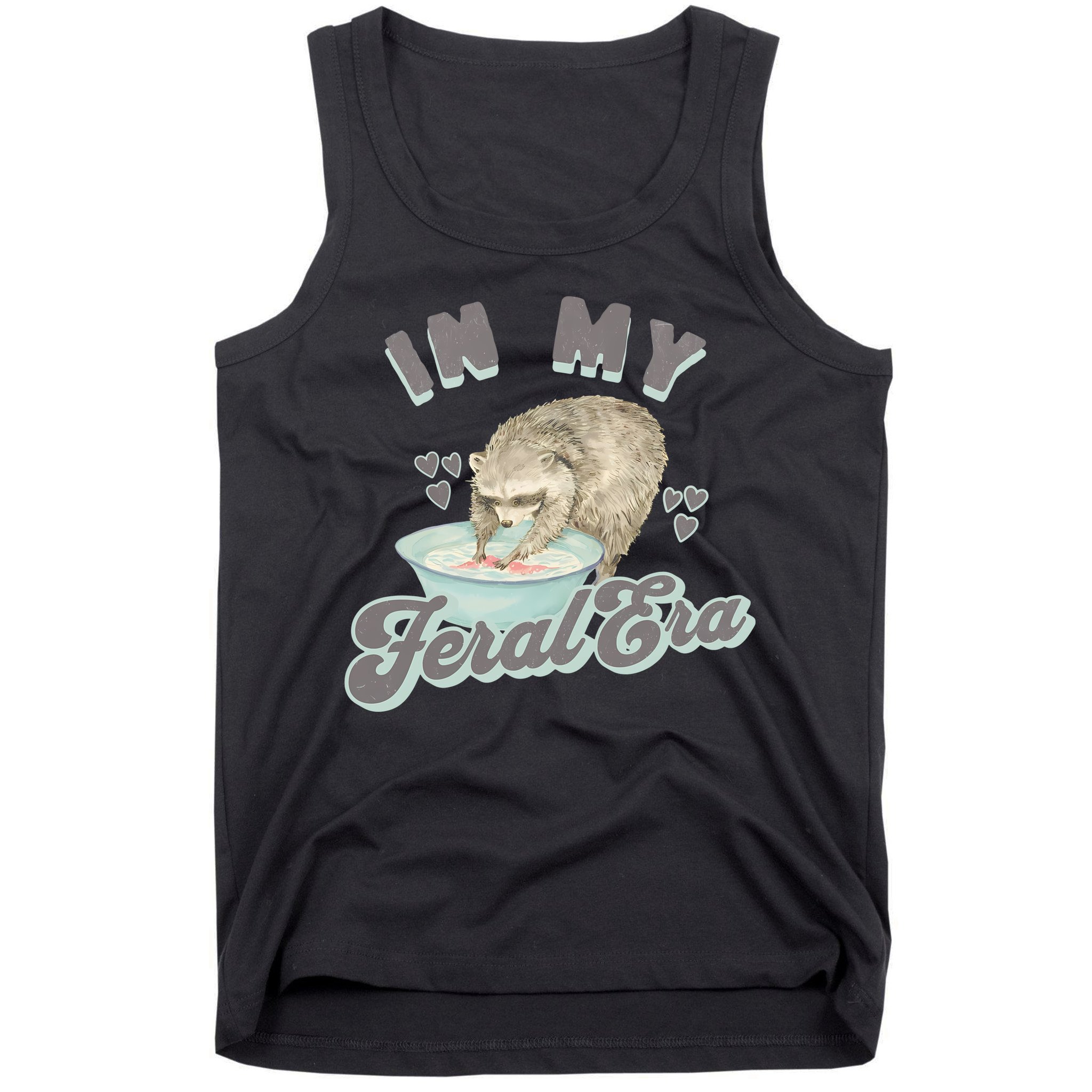In My Feral Era Raccoon Tank Top