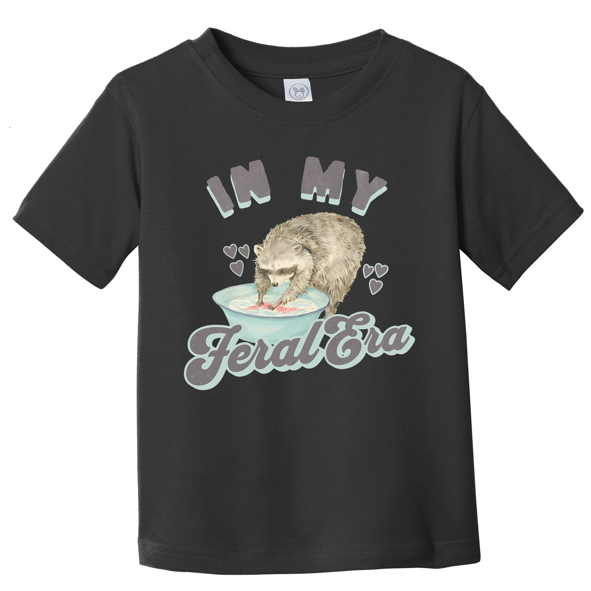 In My Feral Era Raccoon Toddler T-Shirt