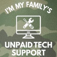 IM My FamilyS Unpaid Tech Support Funny Computer It Guy Legacy Tie Dye Trucker Hat