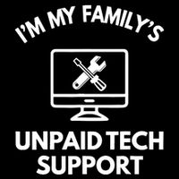 IM My FamilyS Unpaid Tech Support Funny Computer It Guy Toddler Hoodie