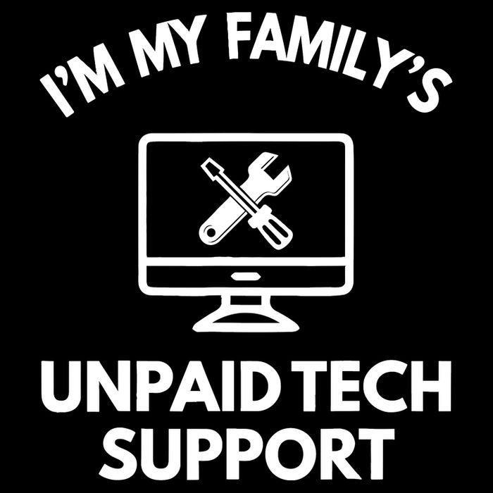IM My FamilyS Unpaid Tech Support Funny Computer It Guy Toddler Hoodie