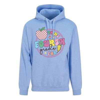 In My Fourth Grade Era Girl Back To School 4th Grade Teacher Unisex Surf Hoodie