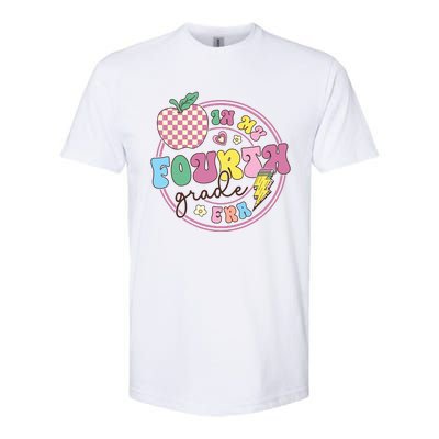 In My Fourth Grade Era Girl Back To School 4th Grade Teacher Softstyle CVC T-Shirt