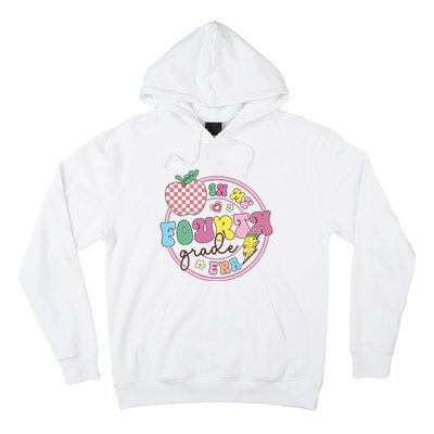 In My Fourth Grade Era Girl Back To School 4th Grade Teacher Hoodie