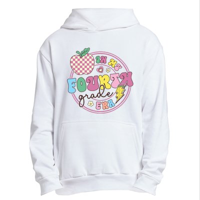 In My Fourth Grade Era Girl Back To School 4th Grade Teacher Urban Pullover Hoodie