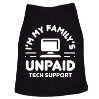 Im My Familys Unpaid Tech Support Funny Computer Engineer Doggie Tank