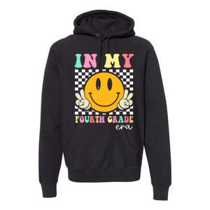 In My Fourth Grade Era Teacher First Day Of School Premium Hoodie