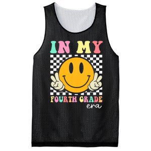 In My Fourth Grade Era Teacher First Day Of School Mesh Reversible Basketball Jersey Tank