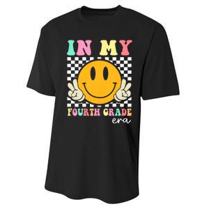 In My Fourth Grade Era Teacher First Day Of School Performance Sprint T-Shirt