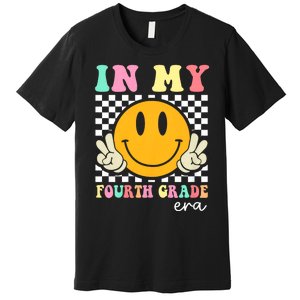 In My Fourth Grade Era Teacher First Day Of School Premium T-Shirt