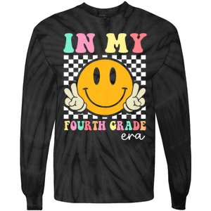 In My Fourth Grade Era Teacher First Day Of School Tie-Dye Long Sleeve Shirt