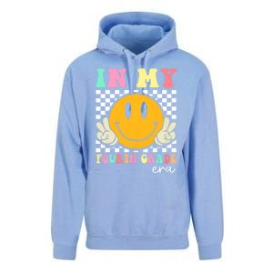 In My Fourth Grade Era Teacher First Day Of School Unisex Surf Hoodie