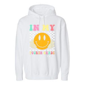 In My Fourth Grade Era Teacher First Day Of School Garment-Dyed Fleece Hoodie