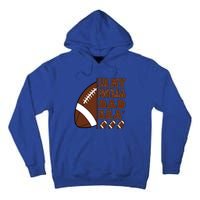 In My Football Dad Era Retro Football Lover FatherS Day Cute Gift Tall Hoodie