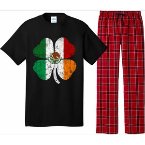 Irish Mexican Flag Ireland Mexico Shamrock St Patricks Day Gift Pajama Set