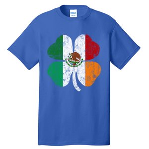 Irish Mexican Flag Ireland Mexico Shamrock St Patricks Day Gift Tall T-Shirt