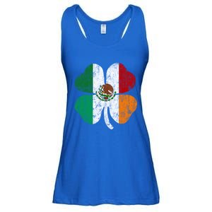 Irish Mexican Flag Ireland Mexico Shamrock St Patricks Day Gift Ladies Essential Flowy Tank