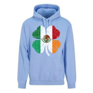 Irish Mexican Flag Ireland Mexico Shamrock St Patricks Day Gift Unisex Surf Hoodie