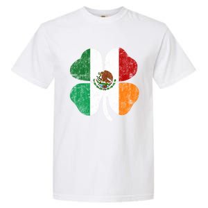 Irish Mexican Flag Ireland Mexico Shamrock St Patricks Day Gift Garment-Dyed Heavyweight T-Shirt