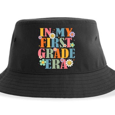 In My First Grade Era Back To School 1st Grade Teacher Team Sustainable Bucket Hat