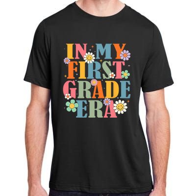 In My First Grade Era Back To School 1st Grade Teacher Team Adult ChromaSoft Performance T-Shirt