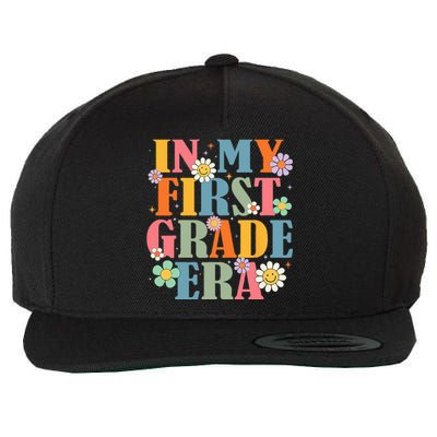 In My First Grade Era Back To School 1st Grade Teacher Team Wool Snapback Cap