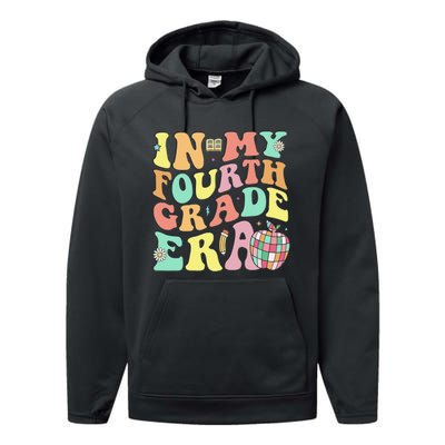 In My Fourth Grade Era 4th Grade Back To School Performance Fleece Hoodie