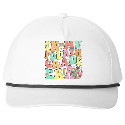 In My Fourth Grade Era 4th Grade Back To School Snapback Five-Panel Rope Hat