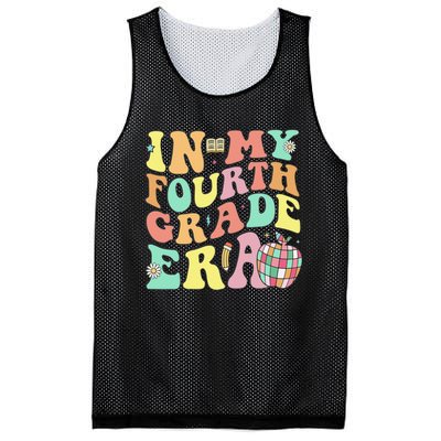 In My Fourth Grade Era 4th Grade Back To School Mesh Reversible Basketball Jersey Tank