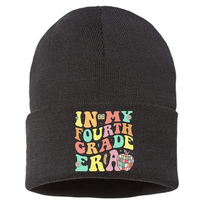 In My Fourth Grade Era 4th Grade Back To School Sustainable Knit Beanie