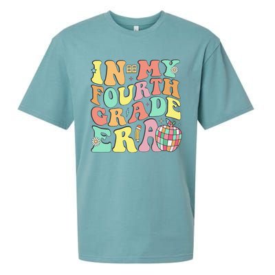 In My Fourth Grade Era 4th Grade Back To School Sueded Cloud Jersey T-Shirt