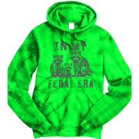 In My Feral Era Racoons Meme Funny Racoons Tie Dye Hoodie