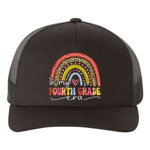 In My Fourth Grade Era Back To School First Day Rainbow Yupoong Adult 5-Panel Trucker Hat