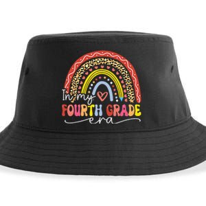 In My Fourth Grade Era Back To School First Day Rainbow Sustainable Bucket Hat