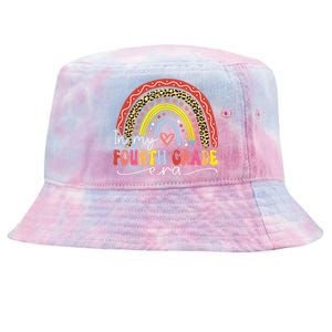 In My Fourth Grade Era Back To School First Day Rainbow Tie-Dyed Bucket Hat