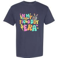 In My Field Day Era Groovy Field Day For Teacher Garment-Dyed Heavyweight T-Shirt