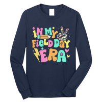 In My Field Day Era Groovy Field Day For Teacher Long Sleeve Shirt