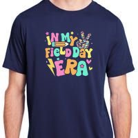 In My Field Day Era Groovy Field Day For Teacher Adult ChromaSoft Performance T-Shirt