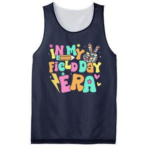 In My Field Day Era Groovy Field Day For Teacher Mesh Reversible Basketball Jersey Tank