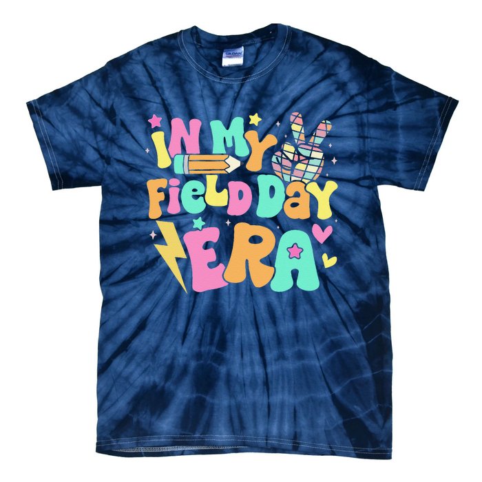 In My Field Day Era Groovy Field Day For Teacher Tie-Dye T-Shirt