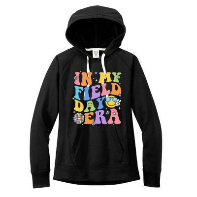 In My Field Day Era Teacher Funny Field Day 2024 Women's Fleece Hoodie