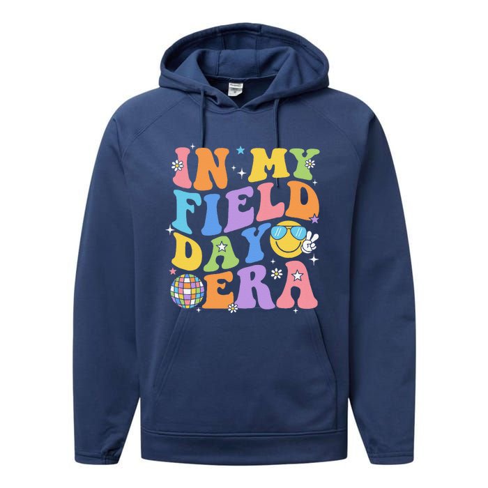 In My Field Day Era Teacher Funny Field Day 2024 Performance Fleece Hoodie