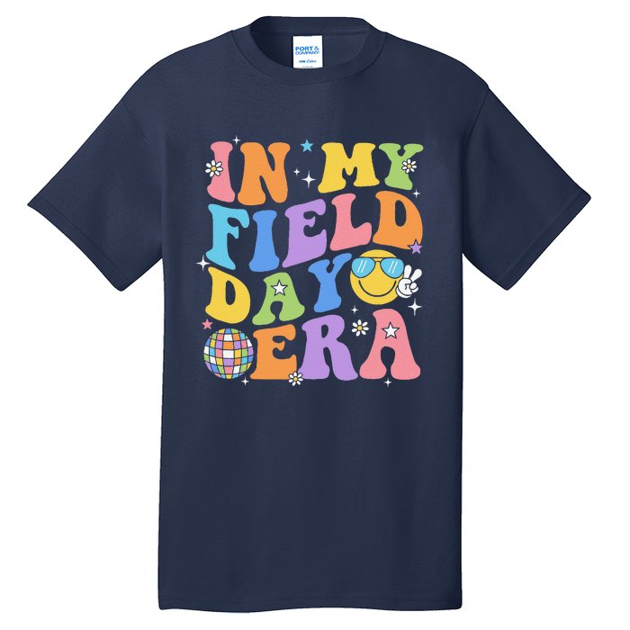 In My Field Day Era Teacher Funny Field Day 2024 Tall T-Shirt