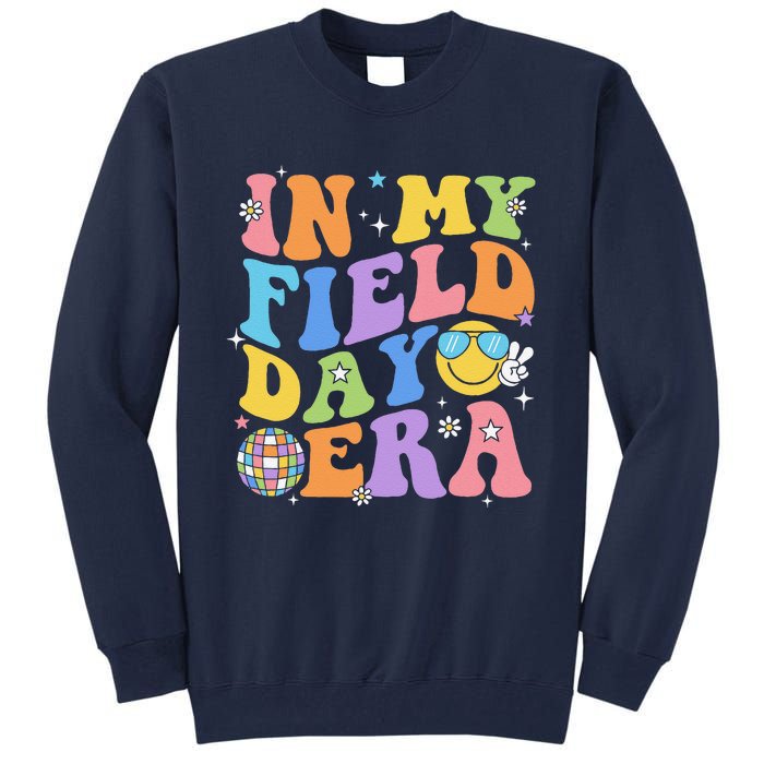 In My Field Day Era Teacher Funny Field Day 2024 Tall Sweatshirt