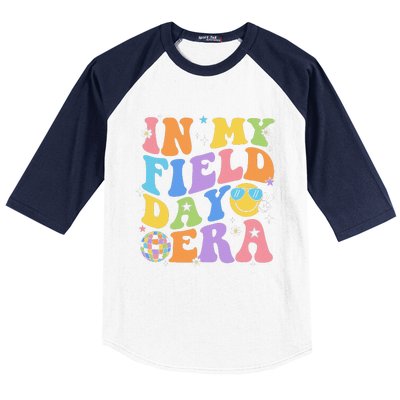 In My Field Day Era Teacher Funny Field Day 2024 Baseball Sleeve Shirt